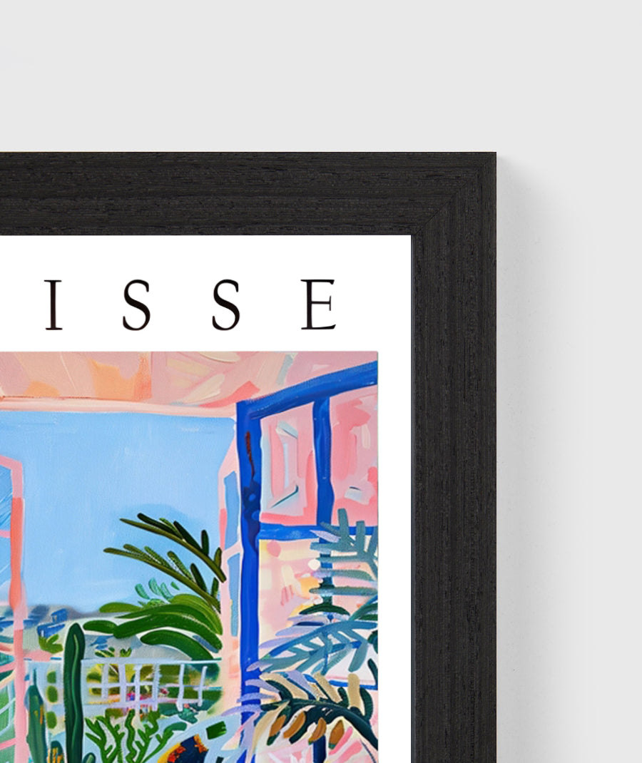 Póster de exposición Matisse Le Jardin – Arte de pared del balcón colorido
