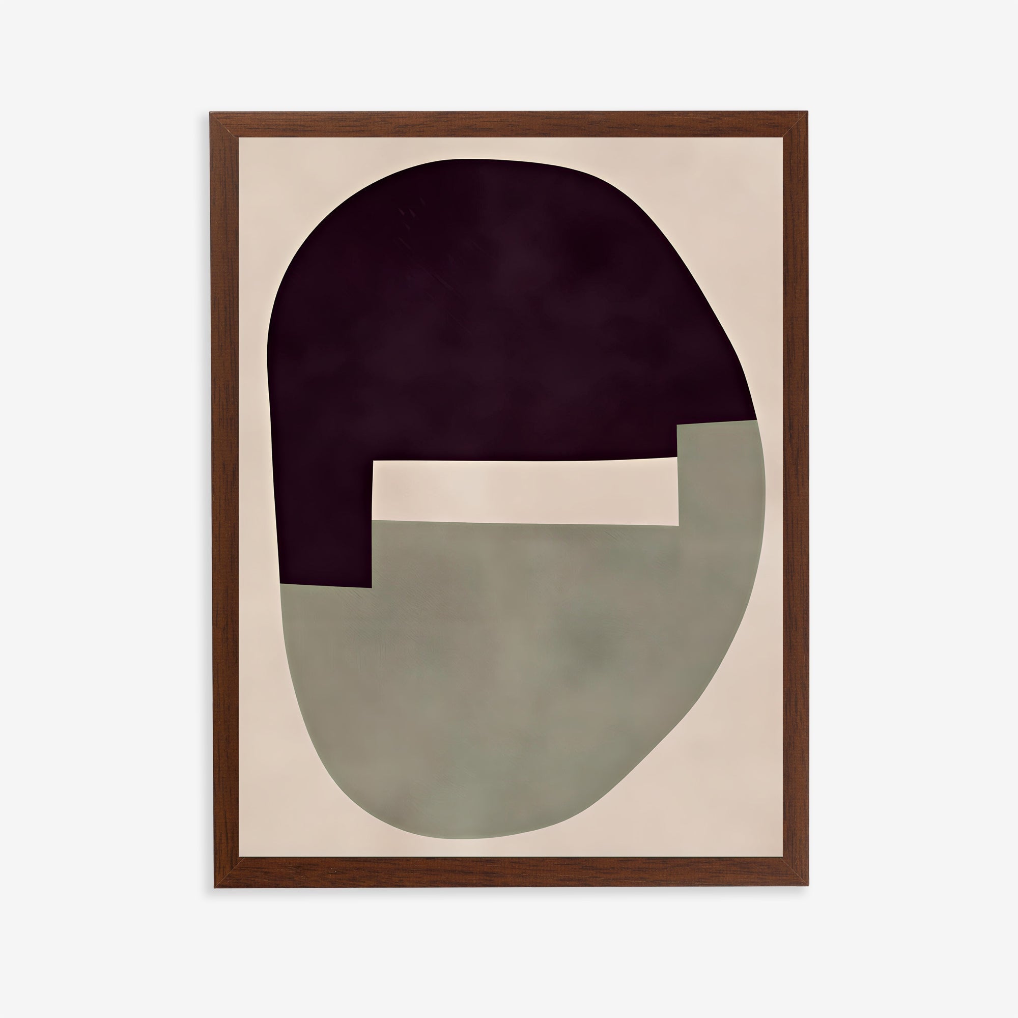 Lámina de arte abstracto minimalista