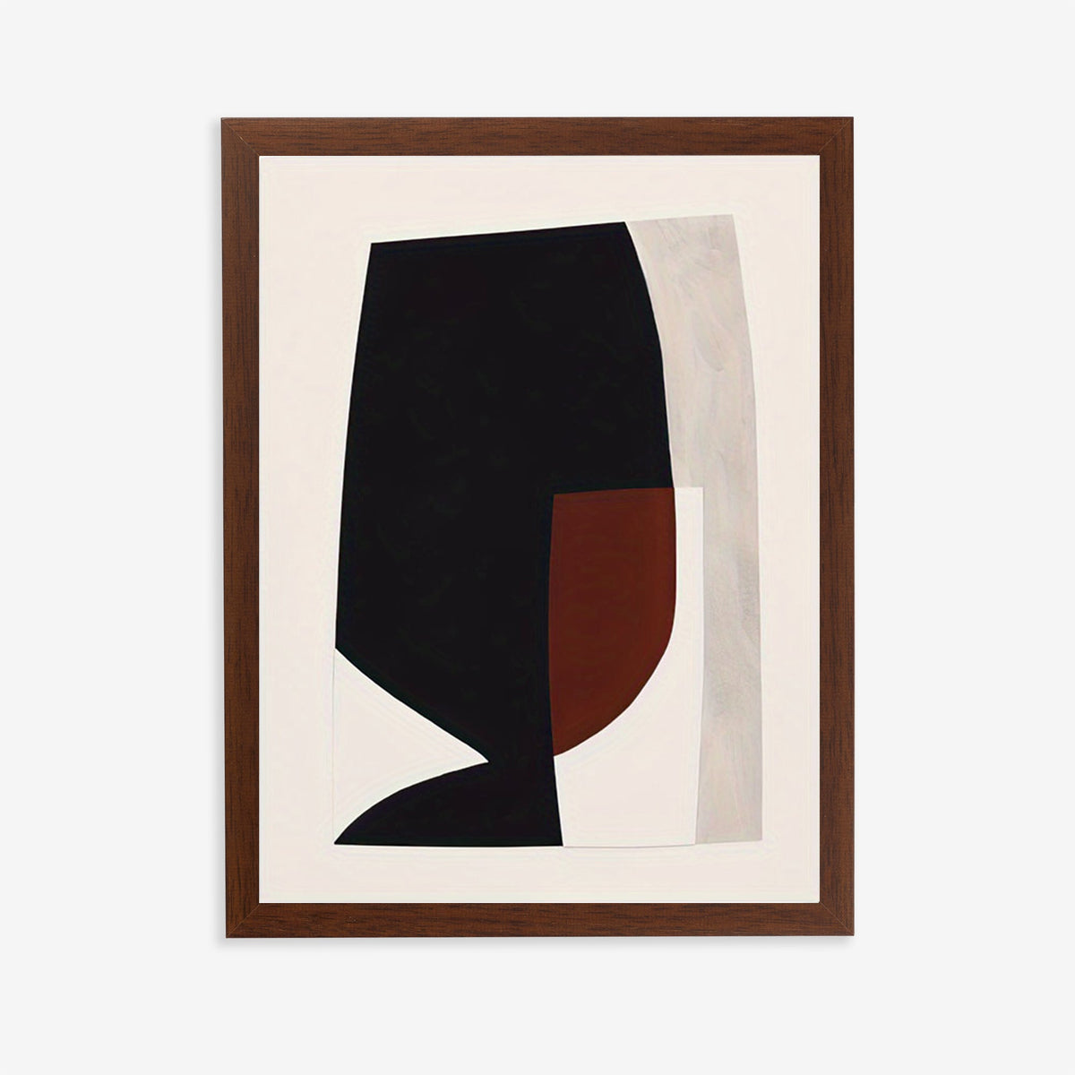 Lámina de arte geométrico abstracto minimalista