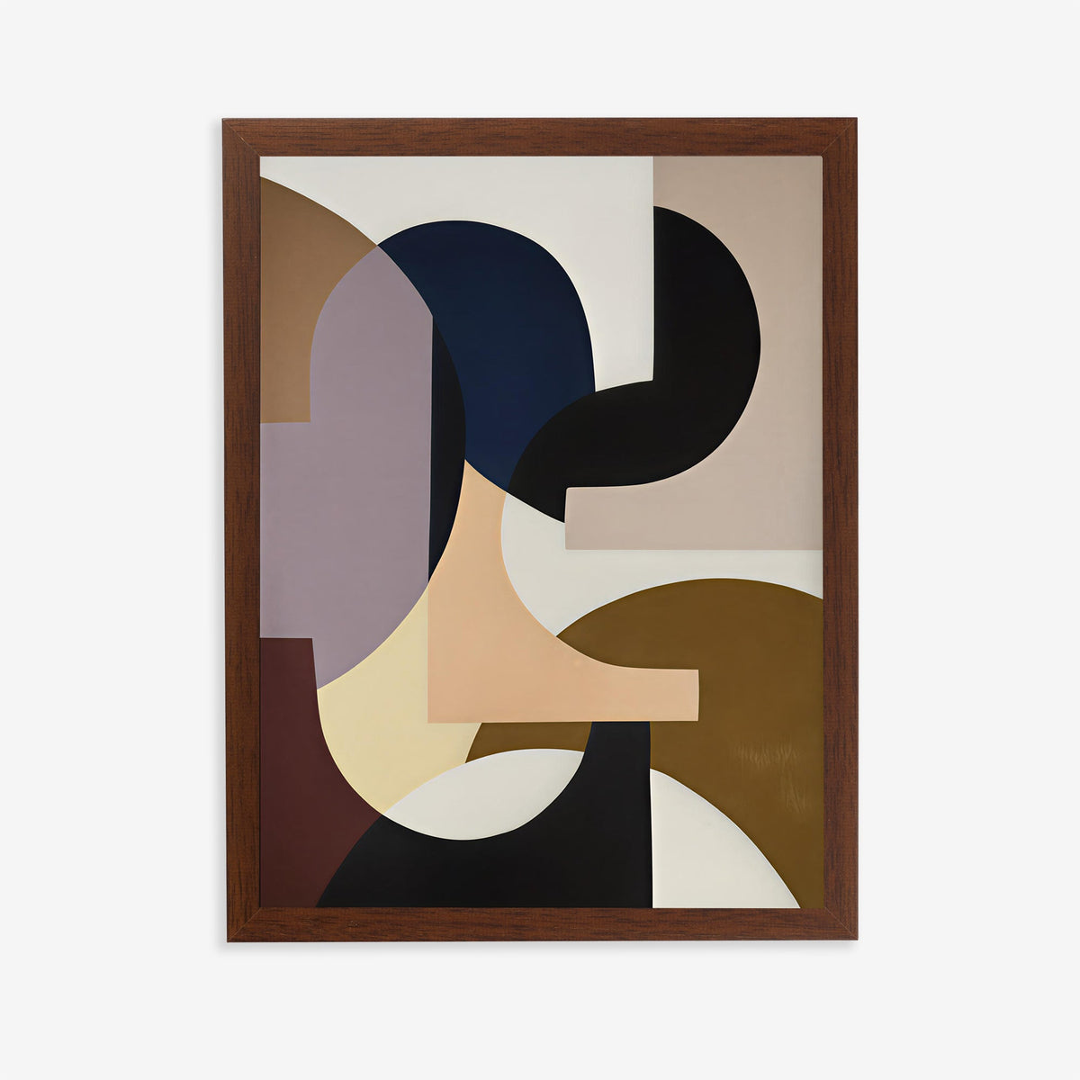 Lámina de formas geométricas abstractas