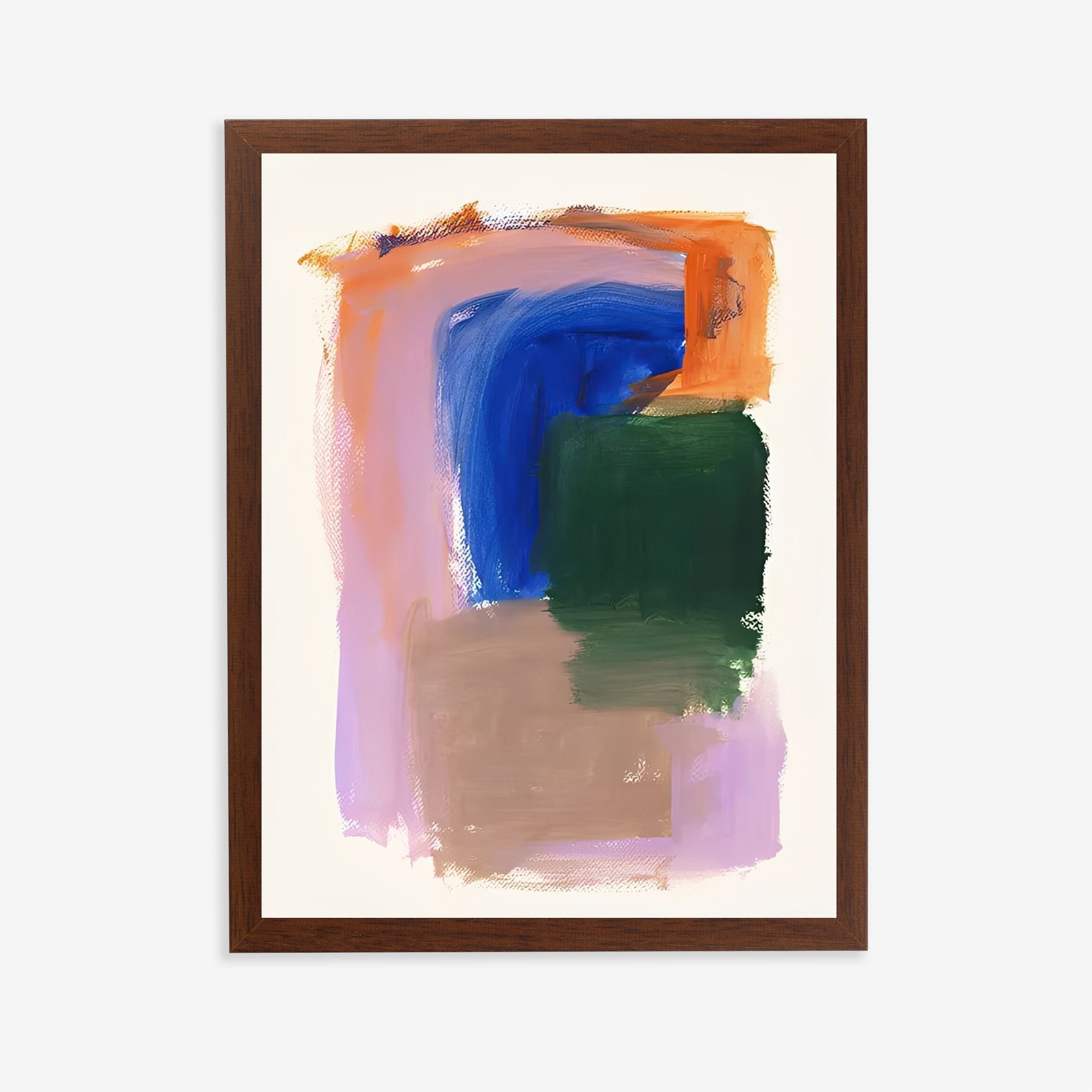 Lámina de arte abstracto moderno y colorido