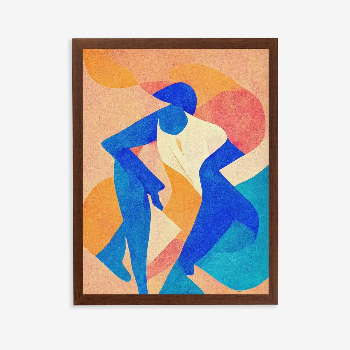 Lámina de arte figurativo abstracto moderno