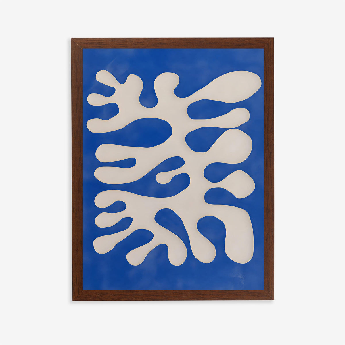 Lámina de arte abstracto orgánico moderno