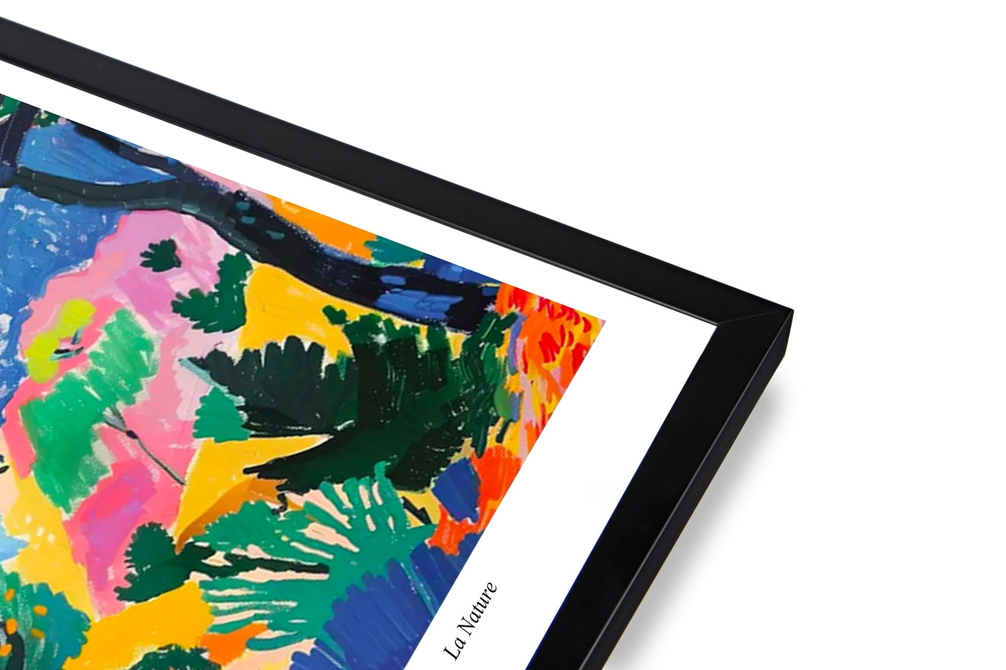 Lámina de paisaje inspirada en Matisse