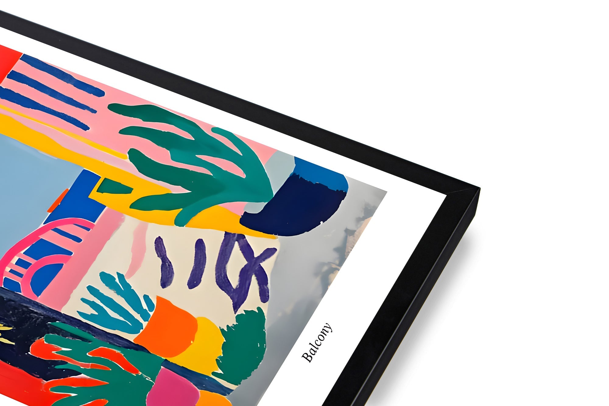 Obra de plantas de interior inspirada en Henri Matisse