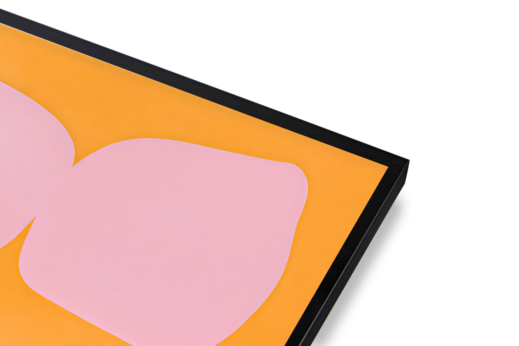 Póster de arte abstracto moderno en tonos pastel