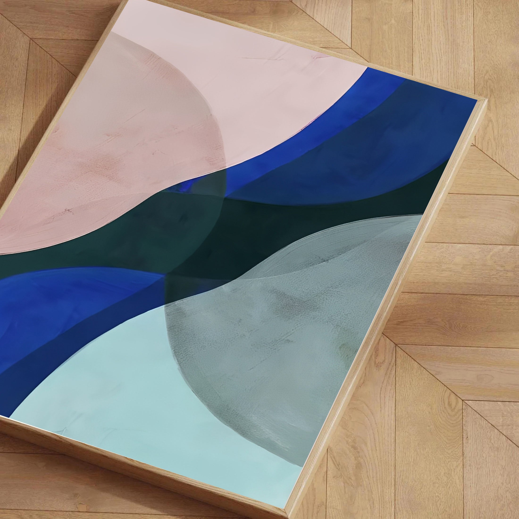 Lámina de arte abstracto geométrico moderno