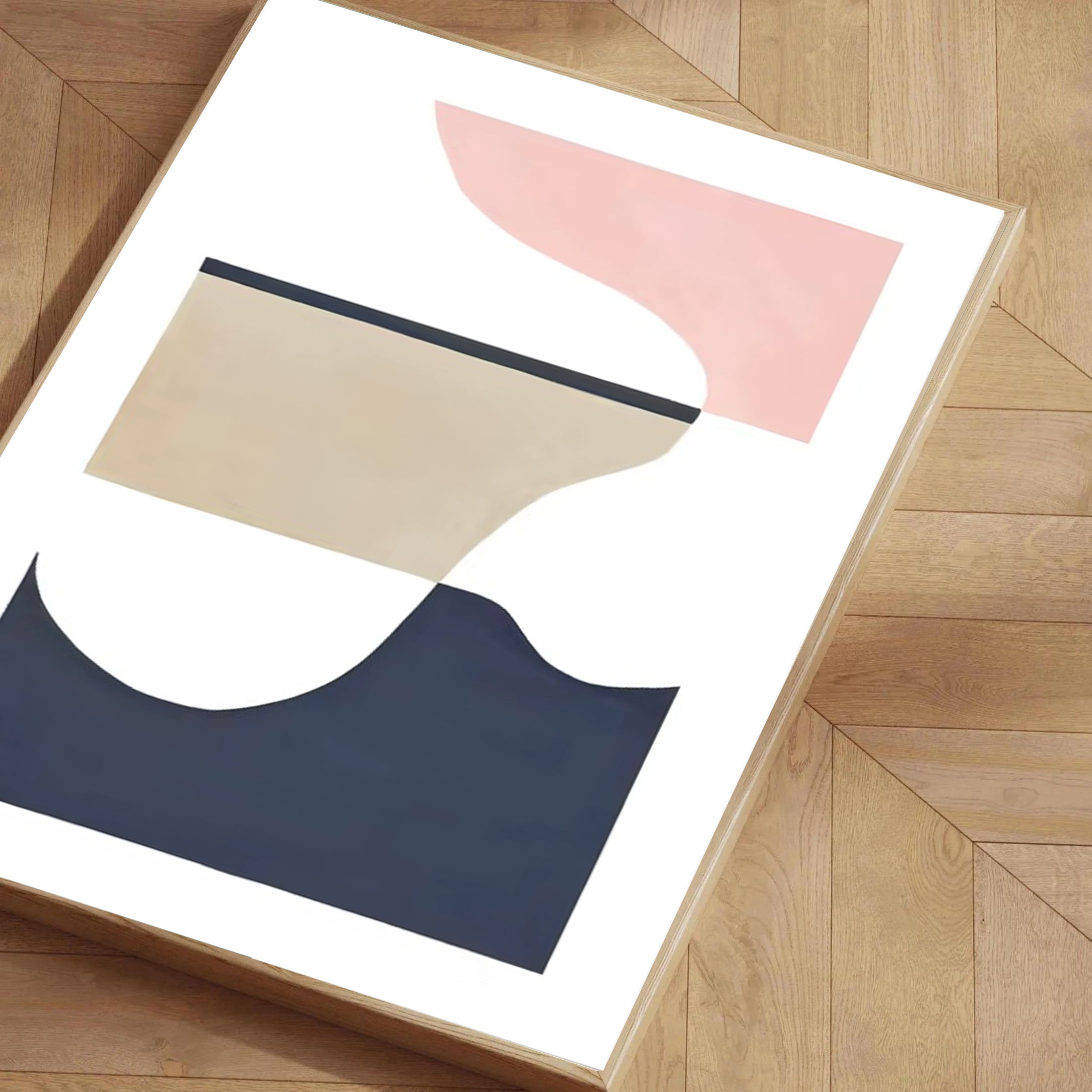 Lámina escandinava de diseño minimalista
