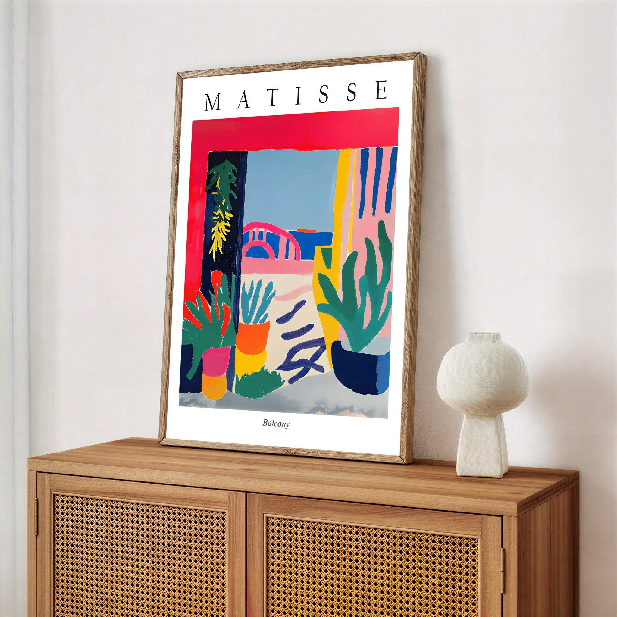 Obra de plantas de interior inspirada en Henri Matisse