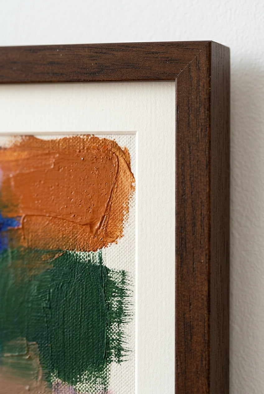 Lámina de arte abstracto moderno y colorido