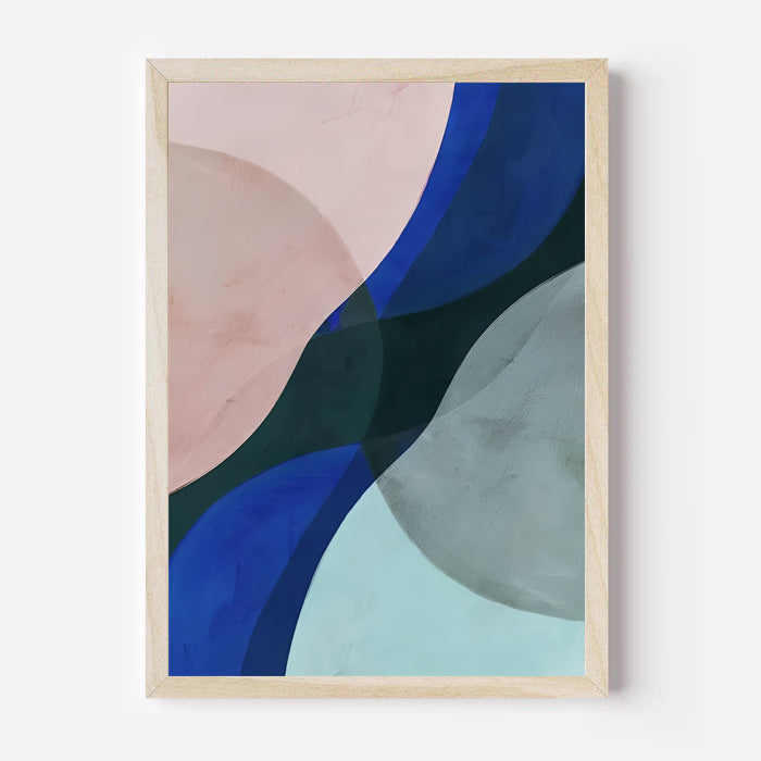 Lámina de arte abstracto geométrico moderno