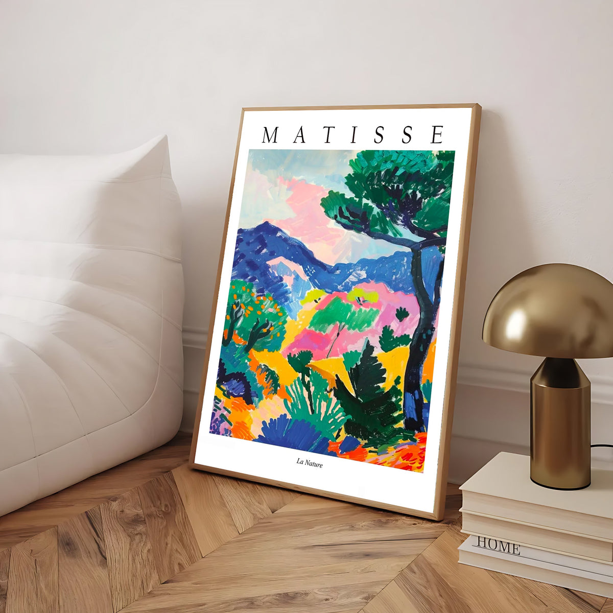Lámina de paisaje inspirada en Matisse