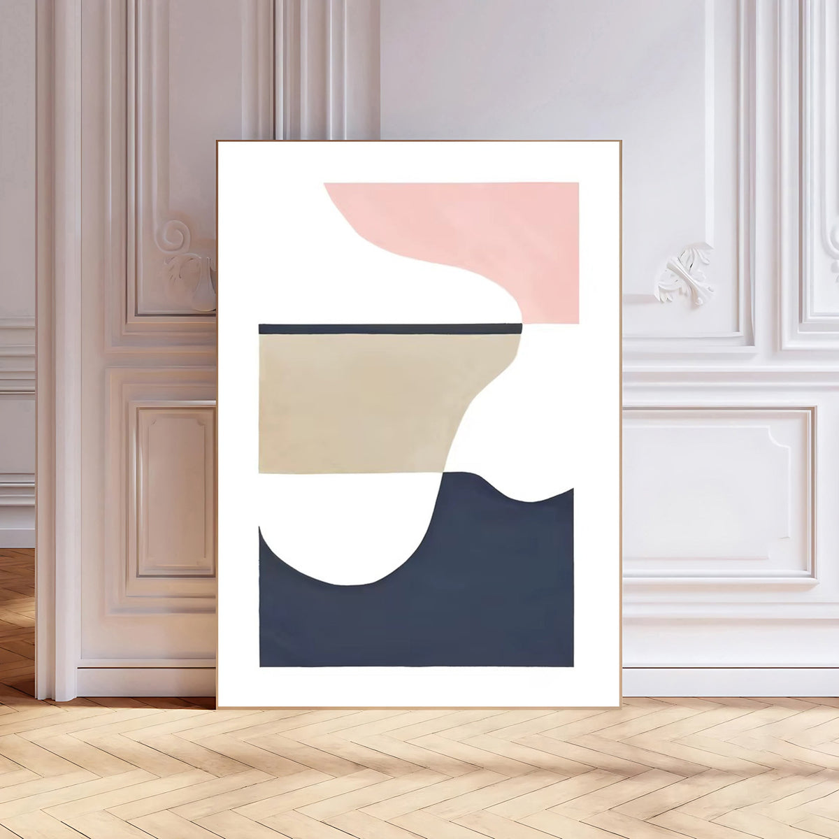 Lámina escandinava de diseño minimalista