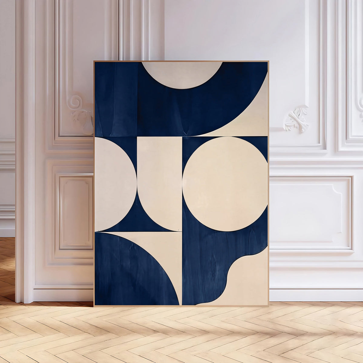 Lámina de arte abstracto geométrico moderno