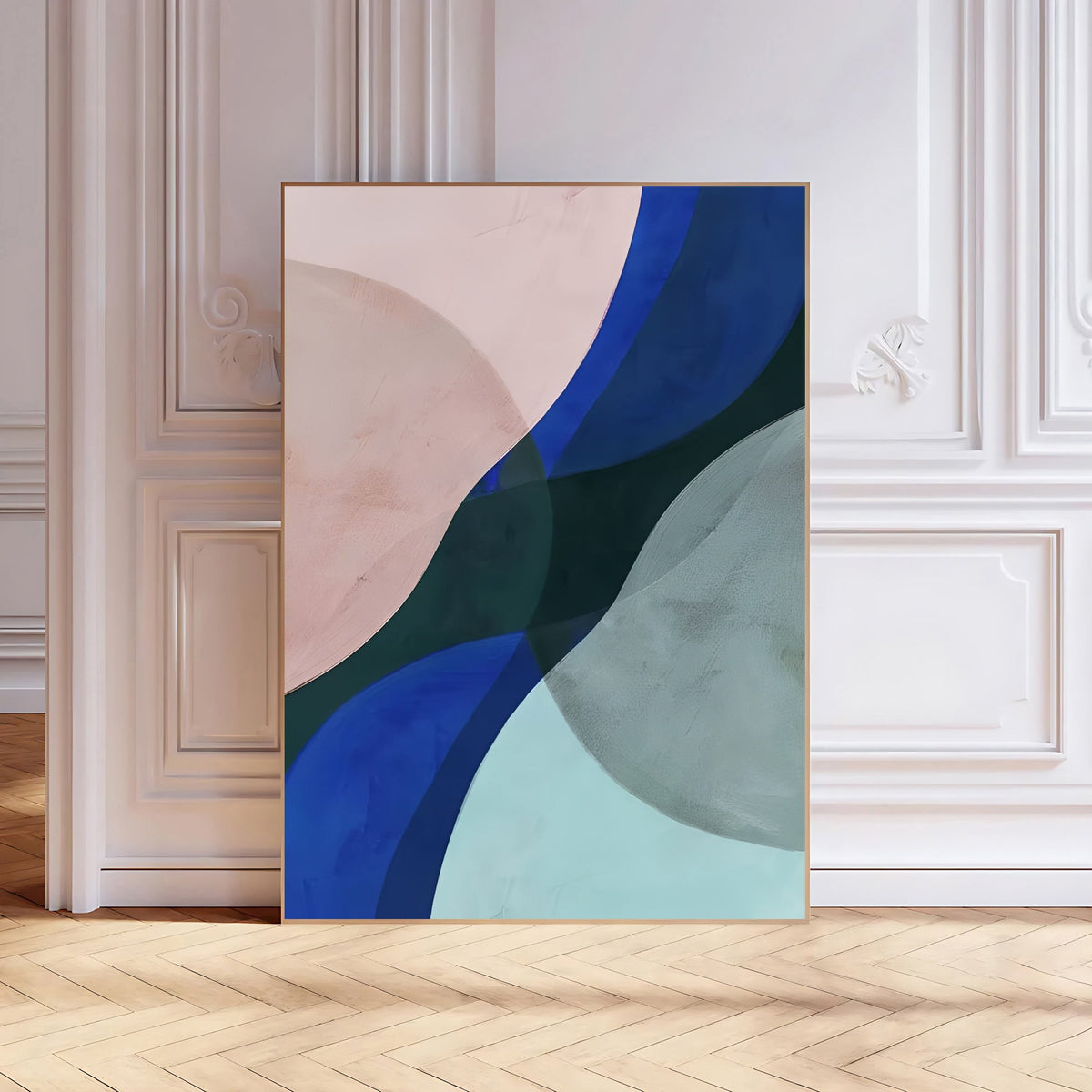 Lámina de arte abstracto geométrico moderno