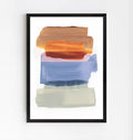 Lámina abstracta de bloques de color