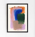Lámina de arte abstracto moderno y colorido