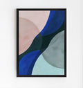 Lámina de arte abstracto geométrico moderno