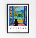 Lámina de gato inspirada en Matisse