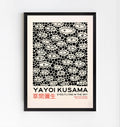 Póster de lunares y ojos inspirado en Yayoi Kusama