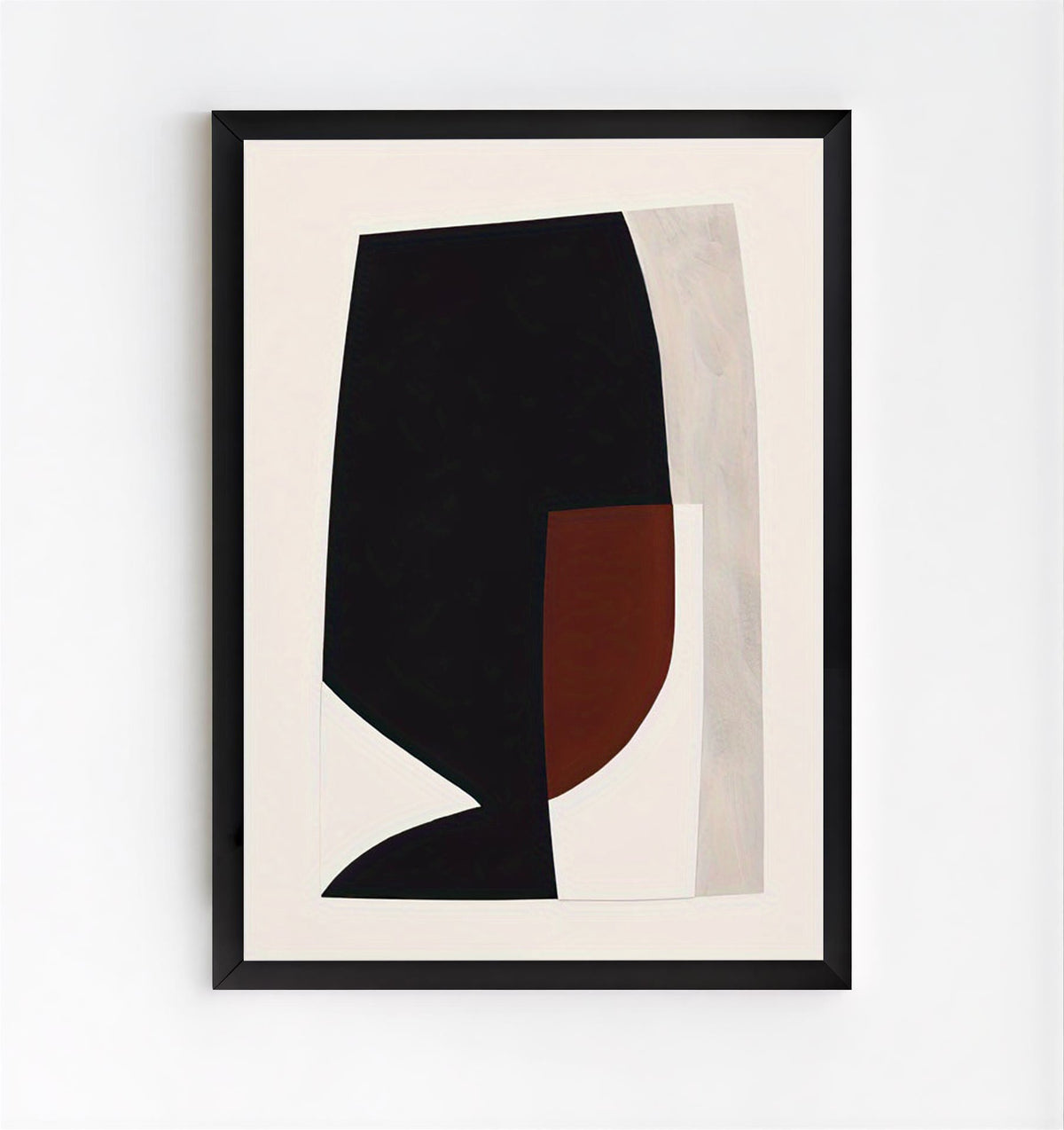 Lámina de arte geométrico abstracto minimalista