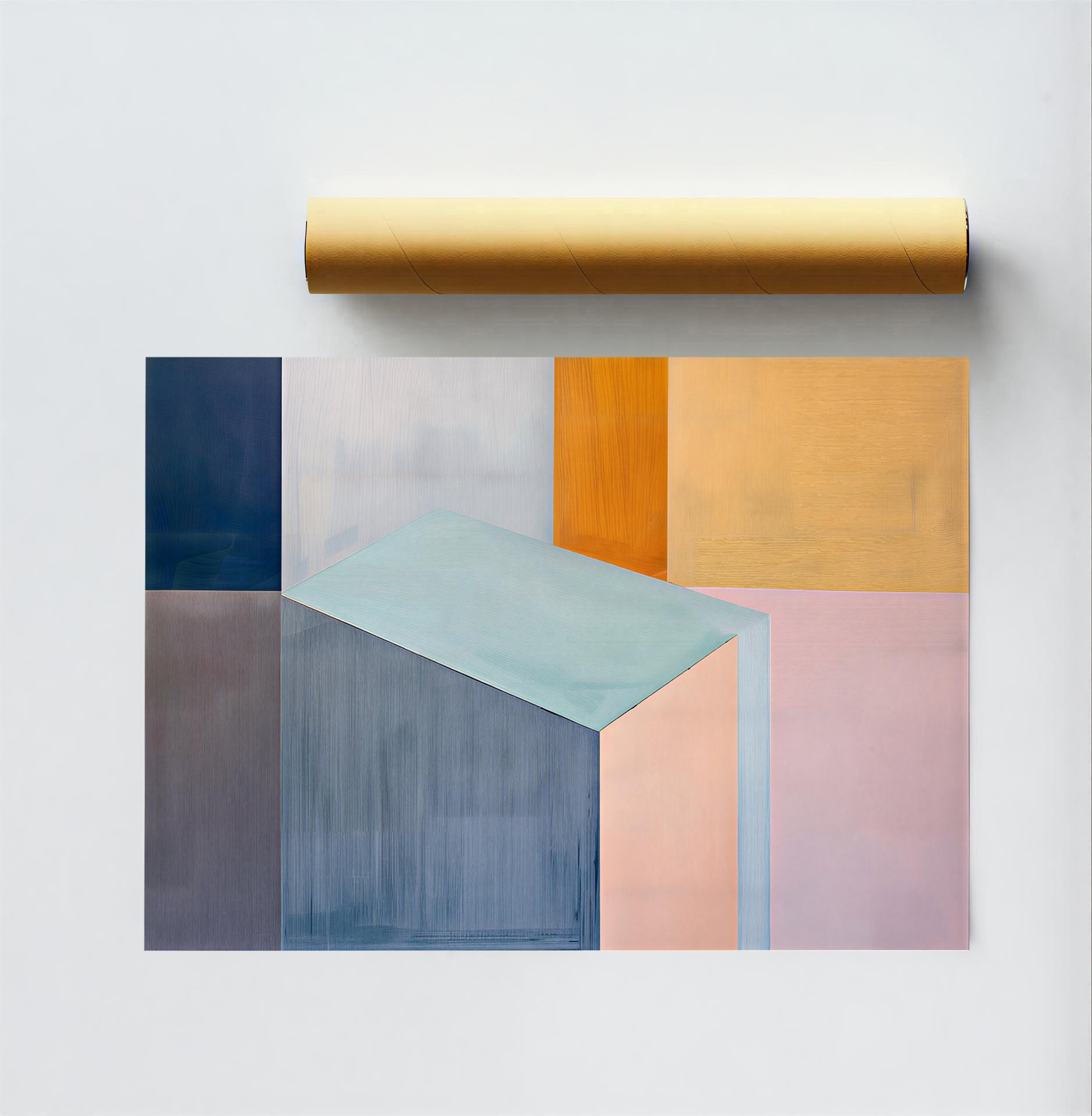 Lámina de arte geométrico abstracto