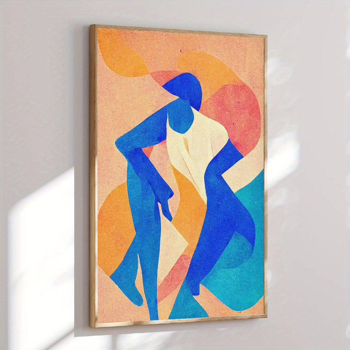 Lámina de arte figurativo abstracto moderno