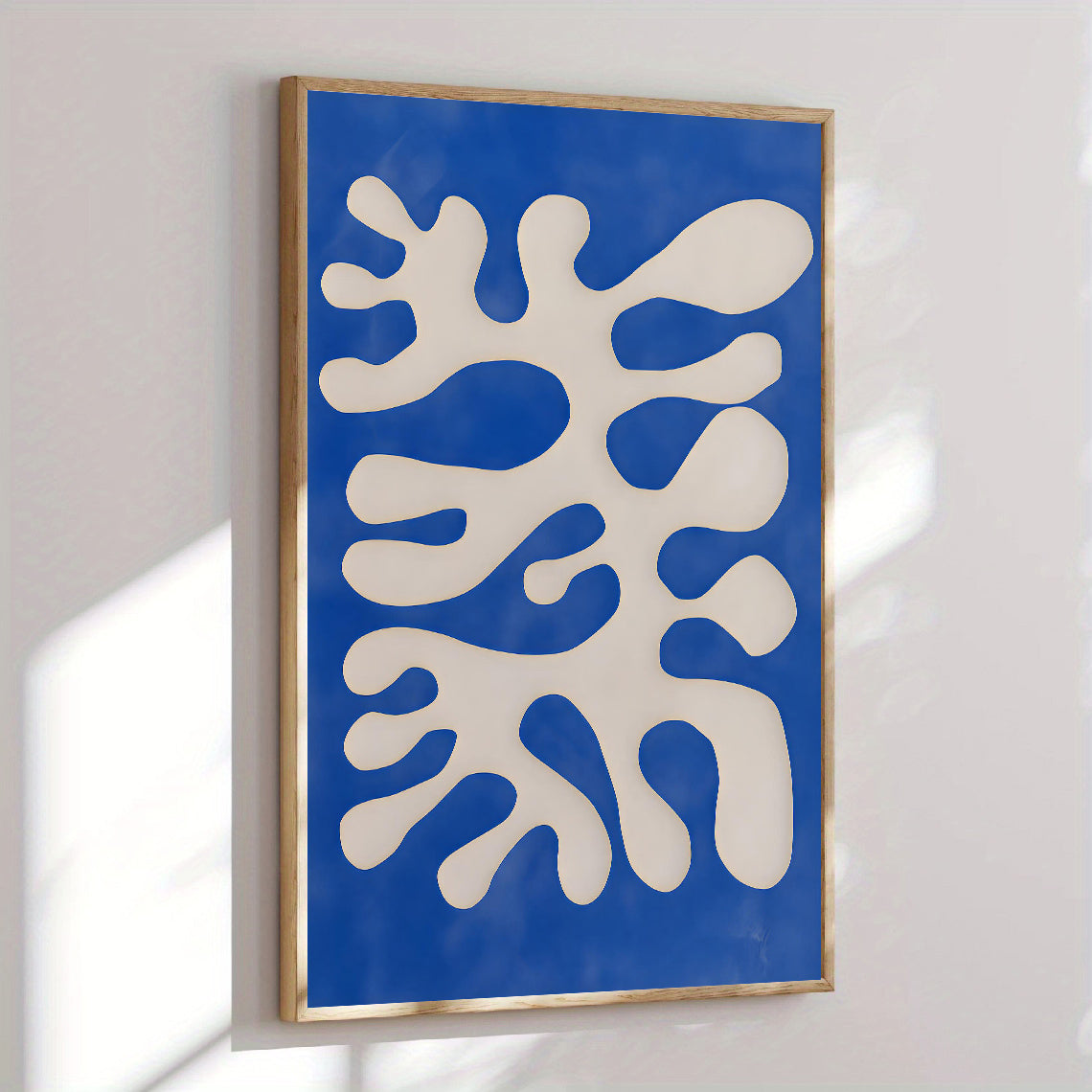 Lámina de arte abstracto orgánico moderno