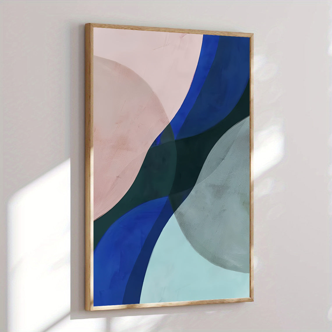Lámina de arte abstracto geométrico moderno