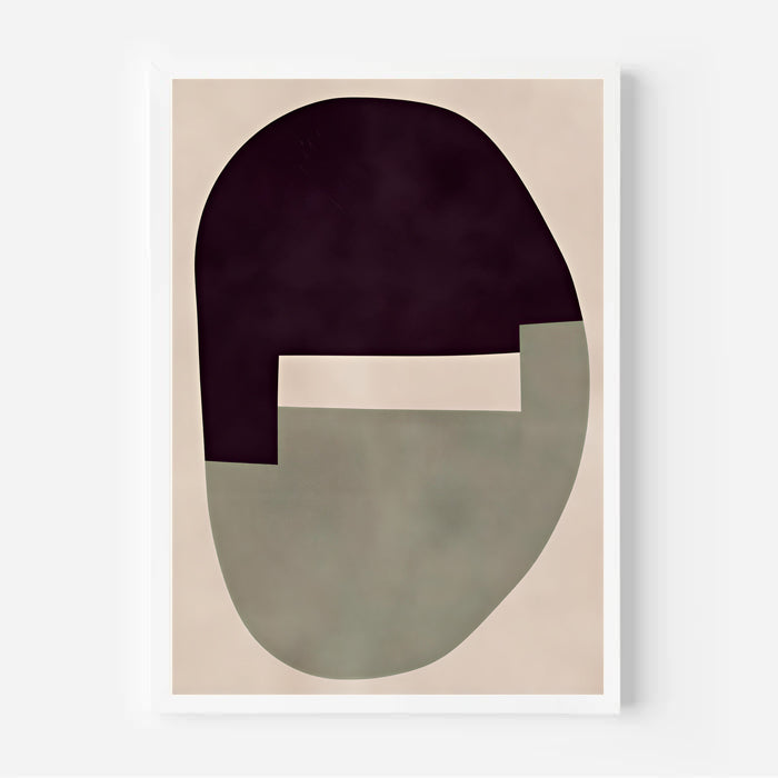 Lámina de arte abstracto minimalista