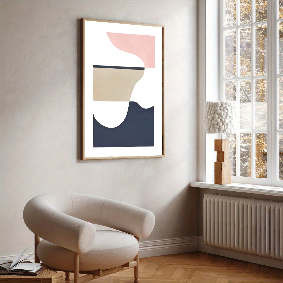 Lámina escandinava de diseño minimalista