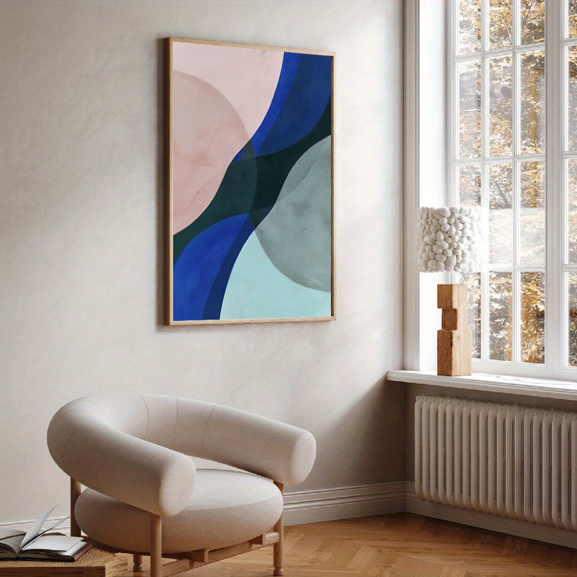 Lámina de arte abstracto geométrico moderno