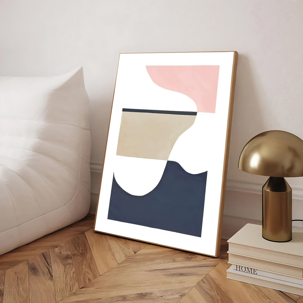 Lámina escandinava de diseño minimalista