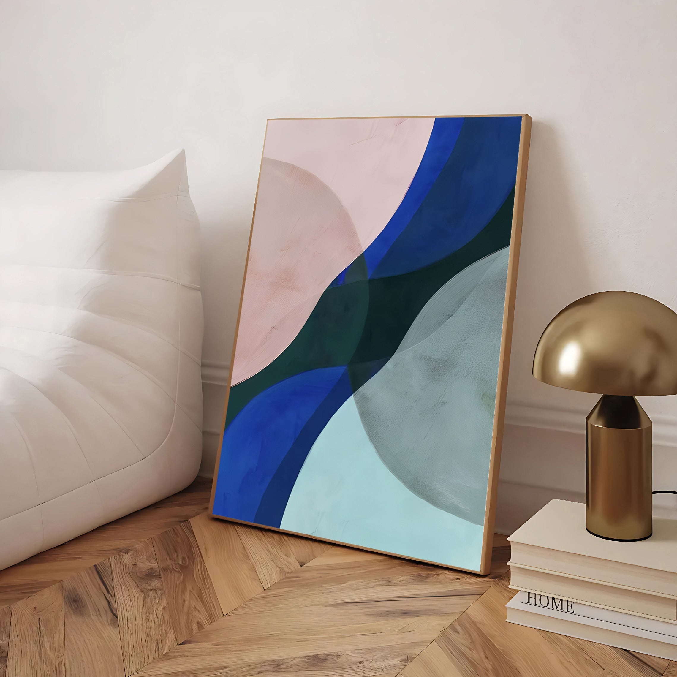 Lámina de arte abstracto geométrico moderno