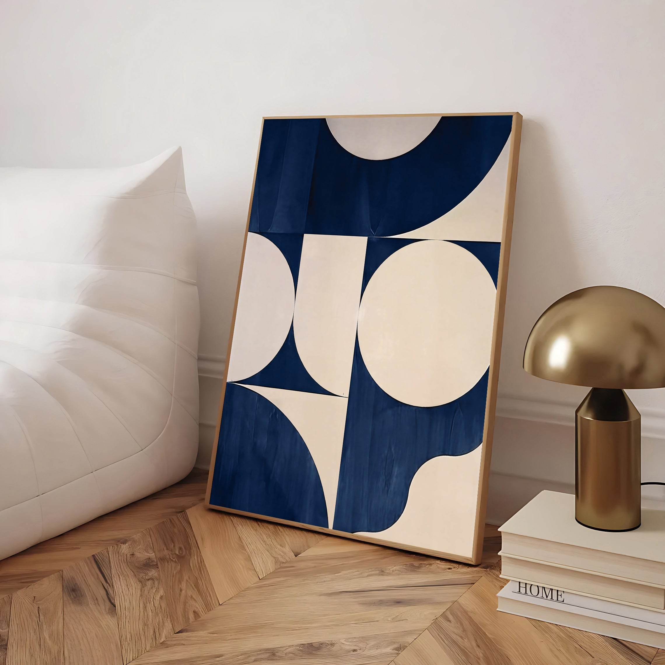 Lámina de arte abstracto geométrico moderno
