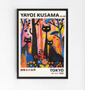 Yayoi Kusama Gatos Negros