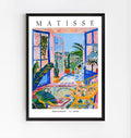 Póster de exposición Matisse Le Jardin – Arte de pared del balcón colorido