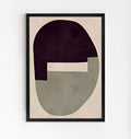 Lámina de arte abstracto minimalista