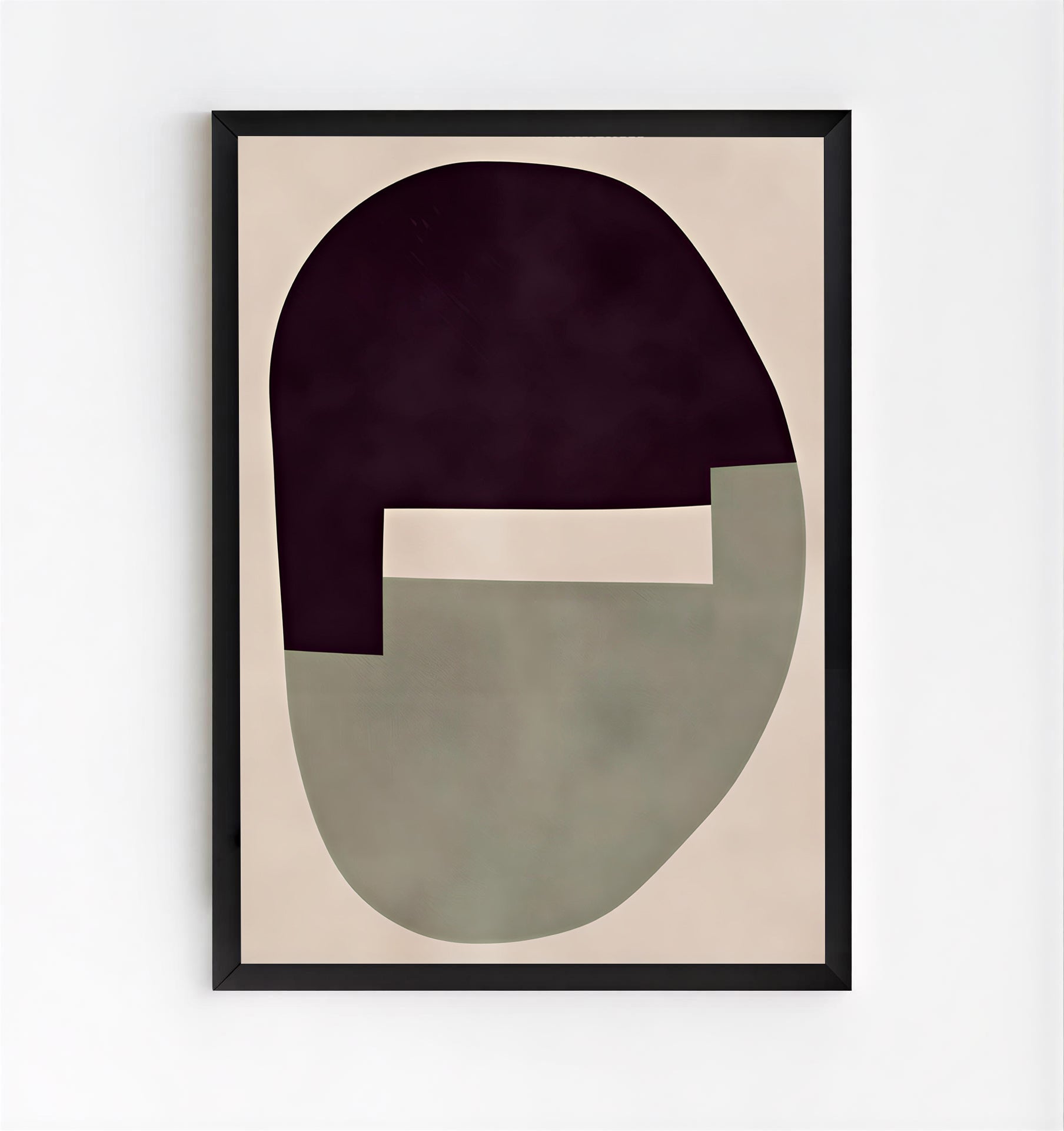 Lámina de arte abstracto minimalista