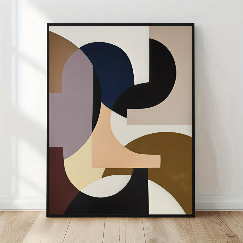 Lámina de formas geométricas abstractas