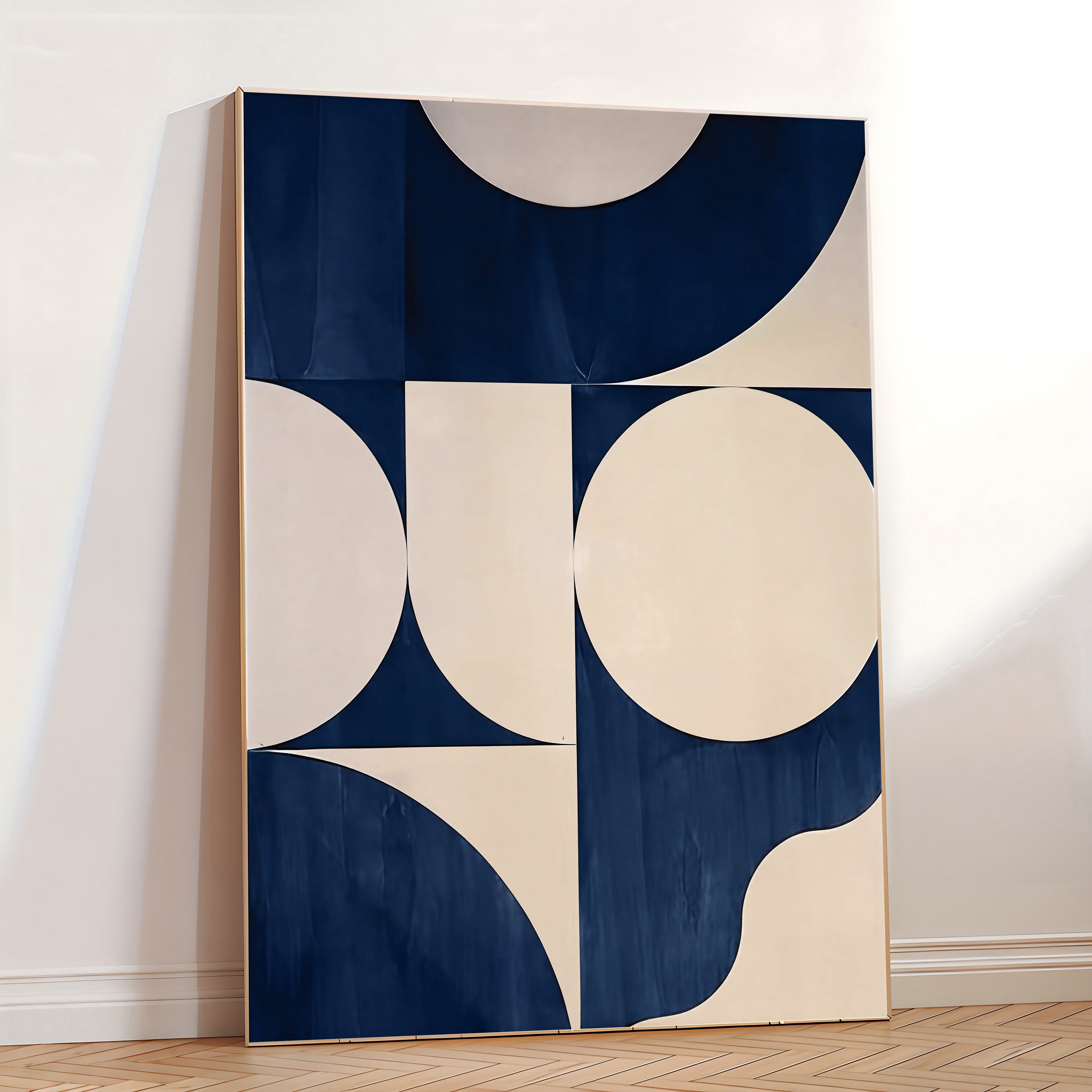 Lámina de arte abstracto geométrico moderno