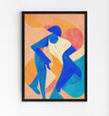 Lámina de arte figurativo abstracto moderno