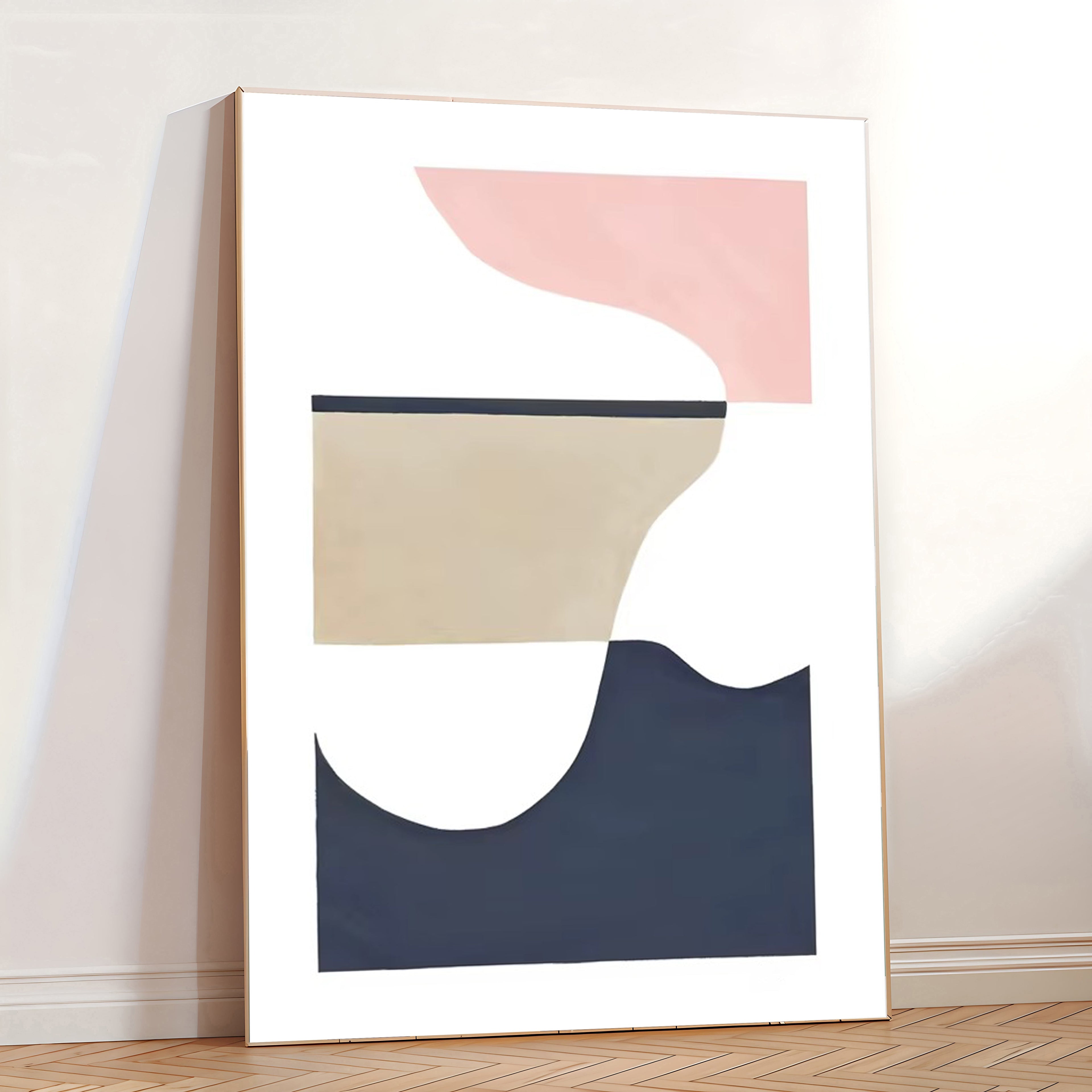 Lámina escandinava de diseño minimalista