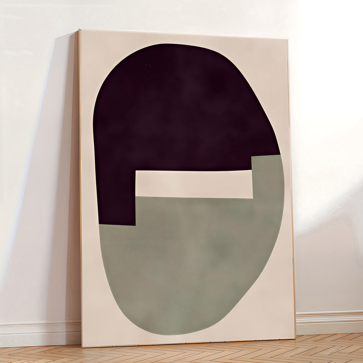 Lámina de arte abstracto minimalista