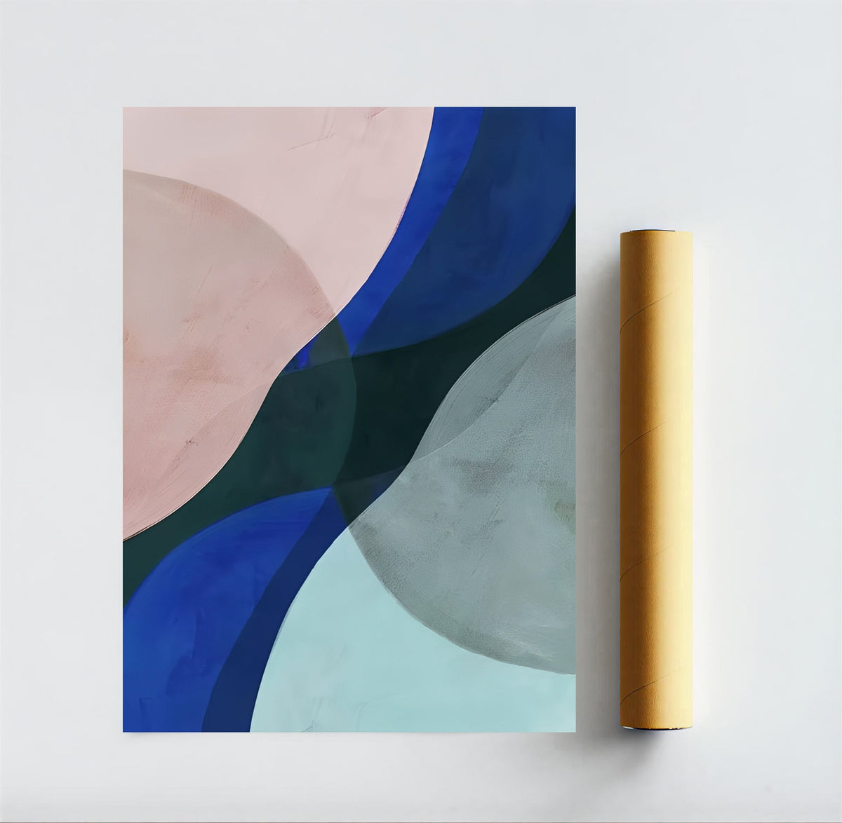 Lámina de arte abstracto geométrico moderno