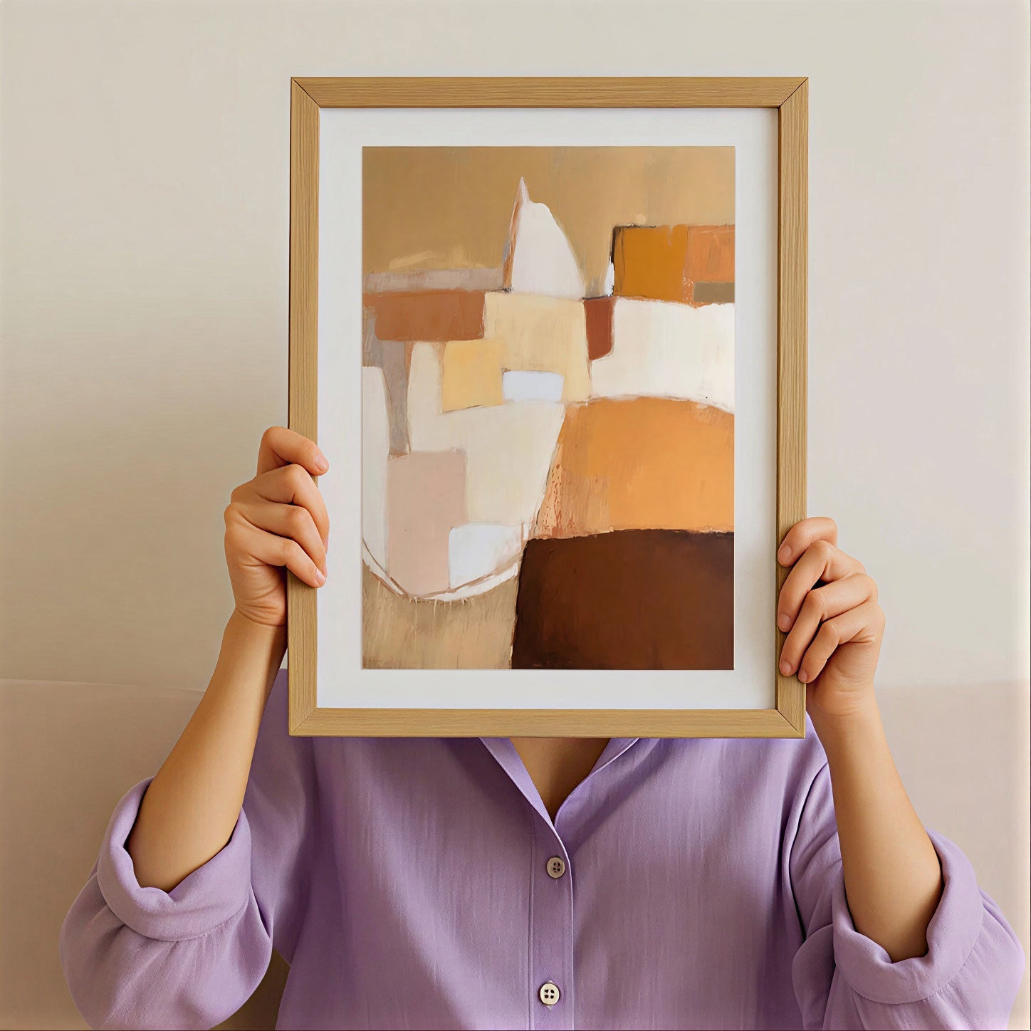 Lámina de arte abstracto moderno