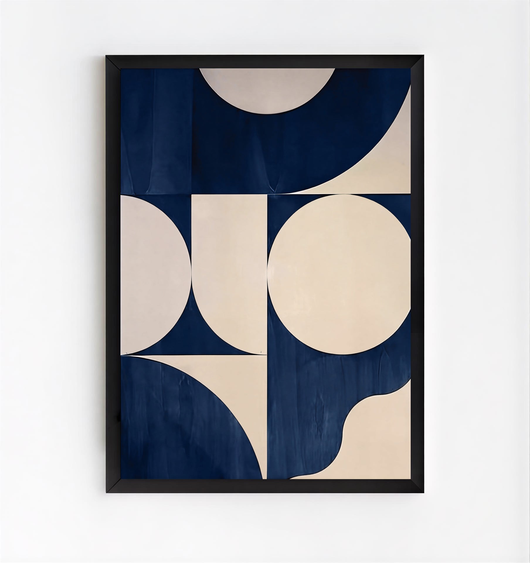 Lámina de arte abstracto geométrico moderno