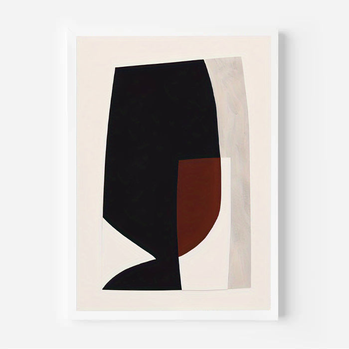 Lámina de arte geométrico abstracto minimalista
