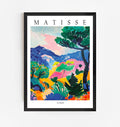 Lámina de paisaje inspirada en Matisse