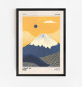 Lámina del Monte Fuji